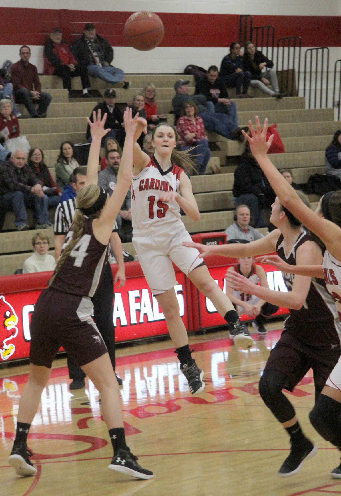Holmen at Chi-Hi girls basketball 1-2-18